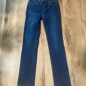 Liverpool Dark Blue Straight Leg Women's Jeans